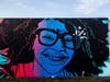 The mural, located on the Northern end of the property facing the Pearl Apartments complex, showcases the Glazer Vision Foundation’s mission of providing “Glasses For All Children."