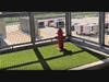 Each pet relief area is complete with lush synthetic grass, a reassuring red fire hydrant, waste disposal bags/bins and even a drinking sink.