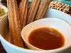 Churros for dessert make the meal.