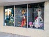 The agency commissioned artists to bring vacant storefronts in downtown Clearwater to life with wearable art exhibits.