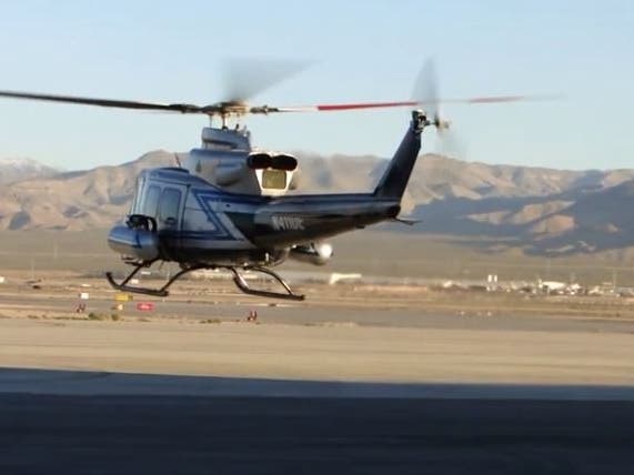 Residents may see a twin-engine Bell 412 helicopter, equipped with sensitive, state-of-the-art passive radiation sensing technology.