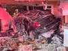 According to police, the 2006 Pontiac G6​ was traveling north on Highland Avenue at a high rate of speed when the driver lost control. 