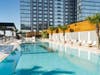 The pool deck of the JW Tampa Marriott Water Street