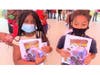 The Greater Tampa Jack and Jill Associates Group distributed more than 700 books to Edison Elementary School students. 