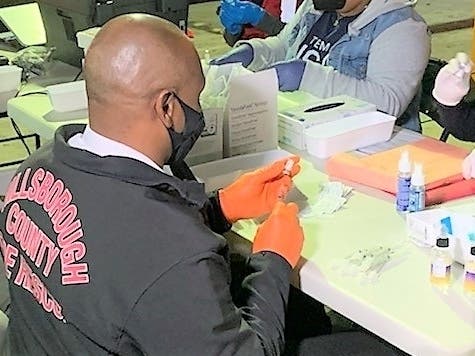 Hillsborough County fire paramedics and health department staff will begin vaccinating home-bound residents. 