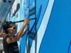 The mural is the work of husband and wife team Michelle Sawyer and Tony Krol known as Illsol.