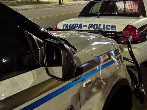 Tampa police say a man is in serious condition after being shot by an acquaintance that he threatened with a baseball bat. 
