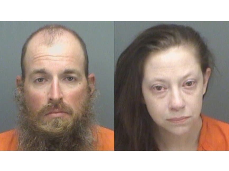 Ashley and Matthew Ferguson were arrested Thursday.