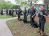 Three Pinellas County Sheriff's Office K-9s have been added to a memorial to honor sheriff's K-9s who have died. 