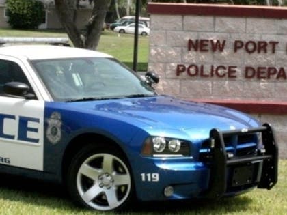 Police said they found the father outside the hotel passed out drunk in the driver’s seat of his car.