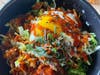 Also on the brunch menu is Stone Pot Bibimbap. 