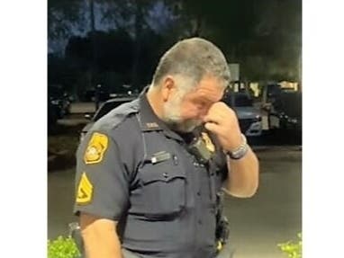 This week's final sign-off for Tampa Police Sgt. Edward Croissant brought tears to the most reserved members of the department.