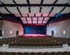 The Weatherford Theater is a 444-seat professional theater featuring state-of-the-art, fully digital sound and lighting systems, counterweighted stage rigging and draping for theatrical design. 