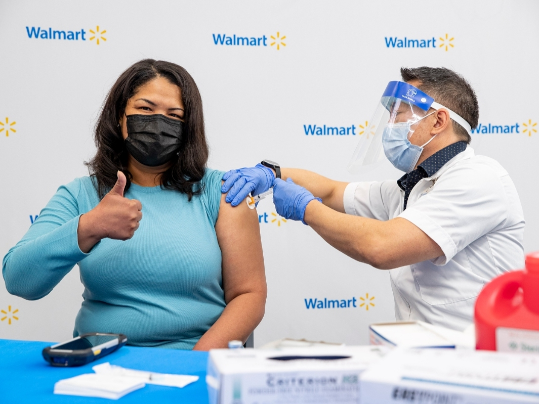 Walmart, Sam's Club Now Offering WalkUp Vaccines At All Stores Tampa