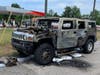 According to Citrus County Fire Rescue, the 2004 Hummer H2 containing four 5-gallon gas cans caught fire as it was leaving a gas station. 