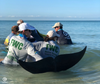 Clearwater Marine Aquarium and Florida Fish and Wildlife Conservation Commission rescuers work hours in the hopes of saving the pilot whales.