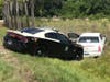 The car eventually exited the highway onto State Road 52 west in Pasco County where troopers used a device to deflate the car's tired and cause it to crash. 