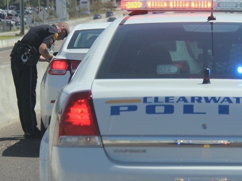 Four people are facing charges of street racing after being clocked driving 90 and 100 mph by Clearwater police.