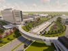Also included in the plans is a connecting bridge over McKinley Drive that will link the new structure with the outpatient center.