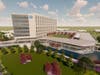 The new 10-story, 498,000-square-foot facility is located on more than 20 acres across from the Richard M. Schulze Family Foundation Outpatient Center at 10920 N. McKinley Drive, Tampa.