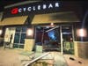 The Florida Highway Patrol is searching for the driver who crashed into the CycleBar at 8918 Strength Ave. and then fled the scene.