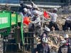 Tampa Bay search-and-rescue workers comb through the rubble of Champlain Towers South Condo.