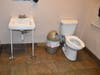 Prosecutors said Matthews took the girl into this gas station restroom, where he ordered her to remove her pants and underwear. 