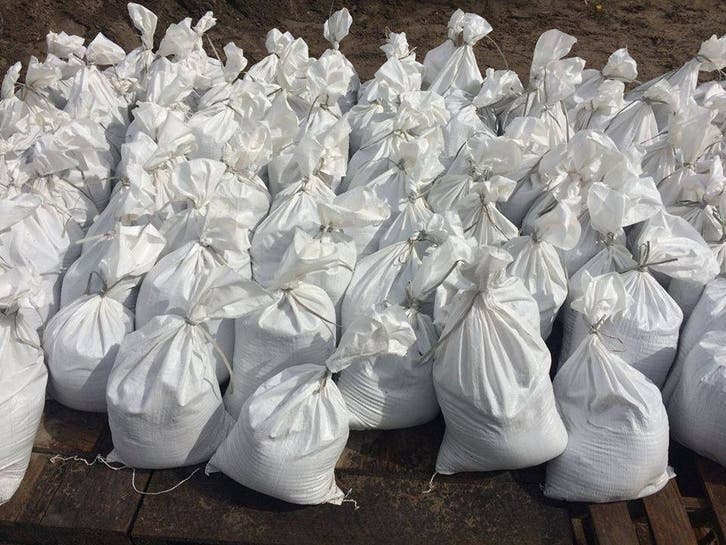 The city of Tampa is making sandbags available to the public from 8 a.m. to 7 p.m. Monday.