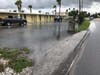 Road flooding was also an issue for coastal areas of Pasco County.