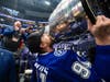 Lightning team captain Steven Stamkos kisses the Stanley Cup following the Lightning's victory Wednesday night. 