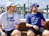 Lightning players traded their ice skates for flip-flops during Monday's boat parade. 