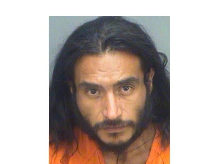 Herrera Hamilton Moreno was charged with fleeing and eluding, trespassing, grand theft auto, habitual traffic offender, burglary and two counts of criminal mischief. 