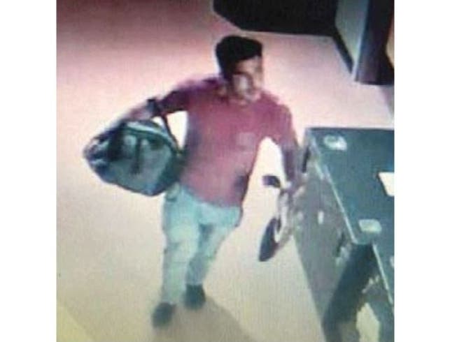 University of South Florida police detectives are asking the public's help to identify a thief who stole three WWE title belts, WWE star Seamus' prop cross necklace and a corner mat belonging to World Wrestling Entertainment.