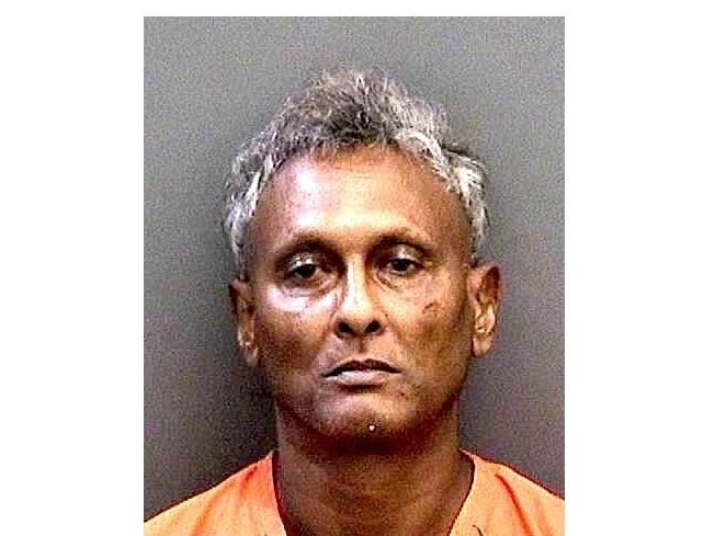Rjaheshwar Parsanlal, 61, was charged with aggravated assault on a law enforcement officer with a deadly weapon. 
