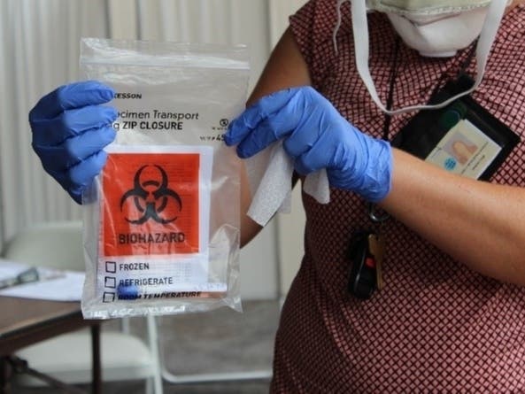 As the number of positive COVID-19 cases continue to rise, a no-appointment testing site opened in Pinellas County on Monday, Aug. 9, to meet the additional demand.