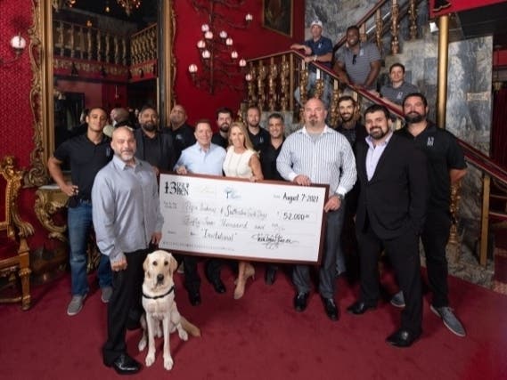 Pepin Academies and Southeastern Guide Dogs will each receive $26,000. 