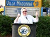 Sister Joanne Holloman gives the renovation project a thumbs up. 