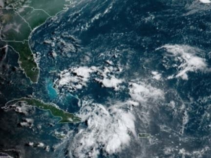 Hurricane Hunter aircraft said Tropical Depression Fred has sustained winds of about 35 mph. The storm is forecast to reach the Tampa Bay region by Sunday morning.