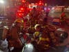 The structure sustained extensive fire damage.