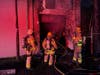 The structure sustained extensive fire damage.