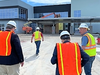 U.S. Rep. Gus Bilirakis checks out the progress of the new veterans health clinic in New Port Richey. 