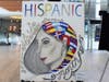 Alonso High School ninth-grader Alizee Grazier received second place in the high school category.
