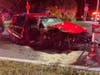 According to Clearwater police, at 10:29 p.m., Norman Winston, 32, was driving a 2010 Volkswagen north at a high speed on Bayshore Boulevard near San Mateo Street when he lost control of the car and crashed into some trees. 