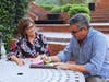 City of Tampa Wordsmith Gianna Russo is inviting residents to jot down a few lines of poetry as part of this newest Art on the Block initiative.