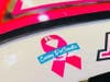 Due Amici Sauces paid honor to Florida's First Lady Casey DeSantis with a message affixed to the hood of Alex Labbe's No. 36 Chevy Camaro at the Drive for a Cure 250 in Charlotte, North Carolina. 