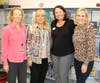 From left Bobbi Davis, Ph.D., poses with Stephie Holmquist Johnson, Ph.D., president and CEO of Holmquist Educational Consultants Inc.; Sarah Hays, vice president of youth enrichment for the Y; and school board member Stacy Hahn.