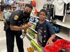 The shopping trip also gave officers a chance to hang out with and get to know the youth in their patrol districts. 