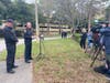 Clearwater Police Chief addresses the media following the recovery of the 23-year-old worker's body. 