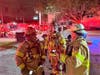 Tampa Fire Rescue responded to a structure fire in the 7400 block of North Florida Avenue at 4:25 a.m. Wednesday. 