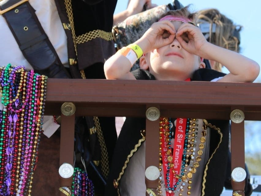 The Gasparilla festivities get underway this weekend with the children's parade.